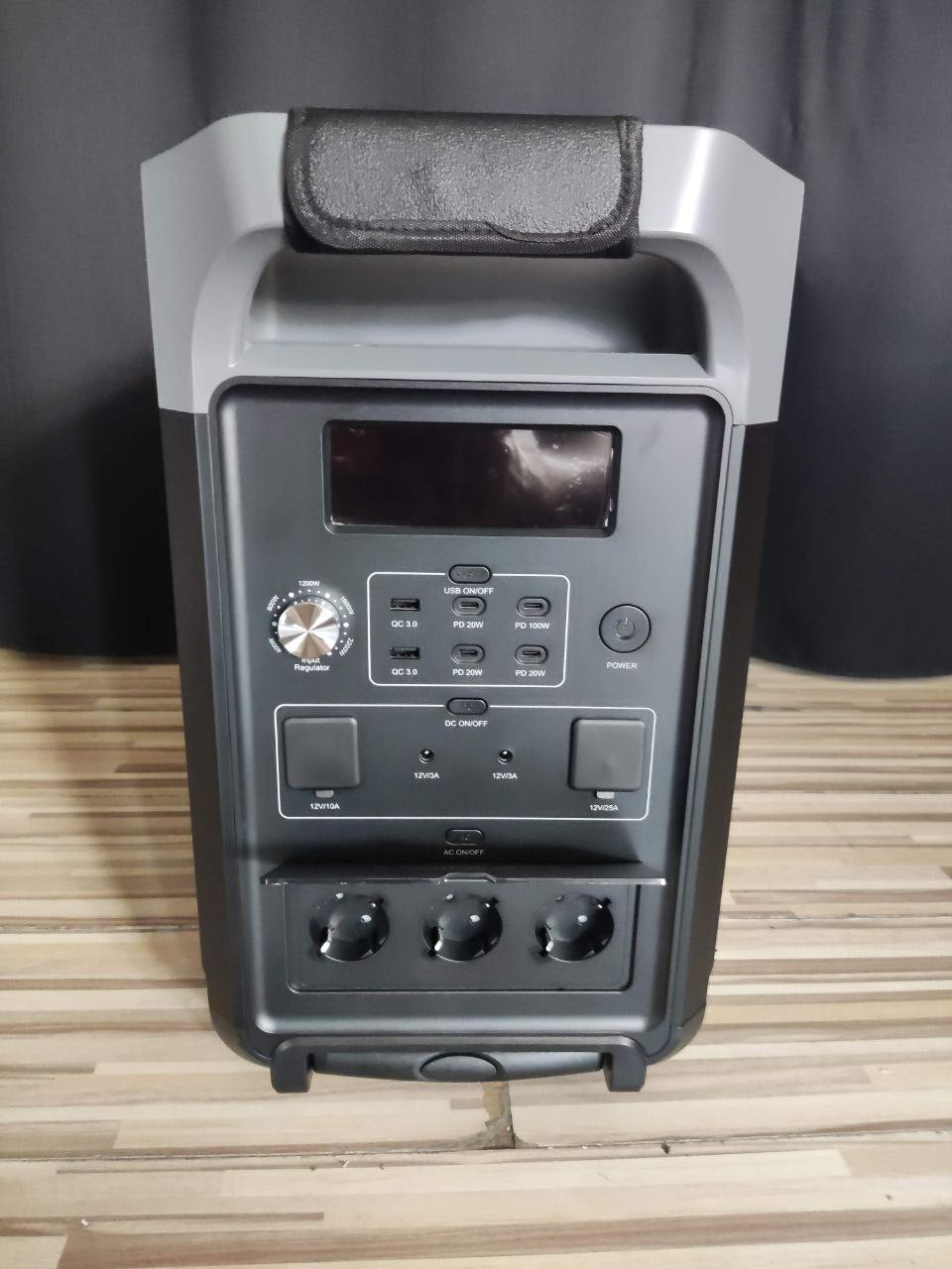 Power station / Σύστημα ενέργειας 3840WH / 3600W γεννήτρια μπαταρίας λιθίου LIFEPO4 φωτοβολταϊκών