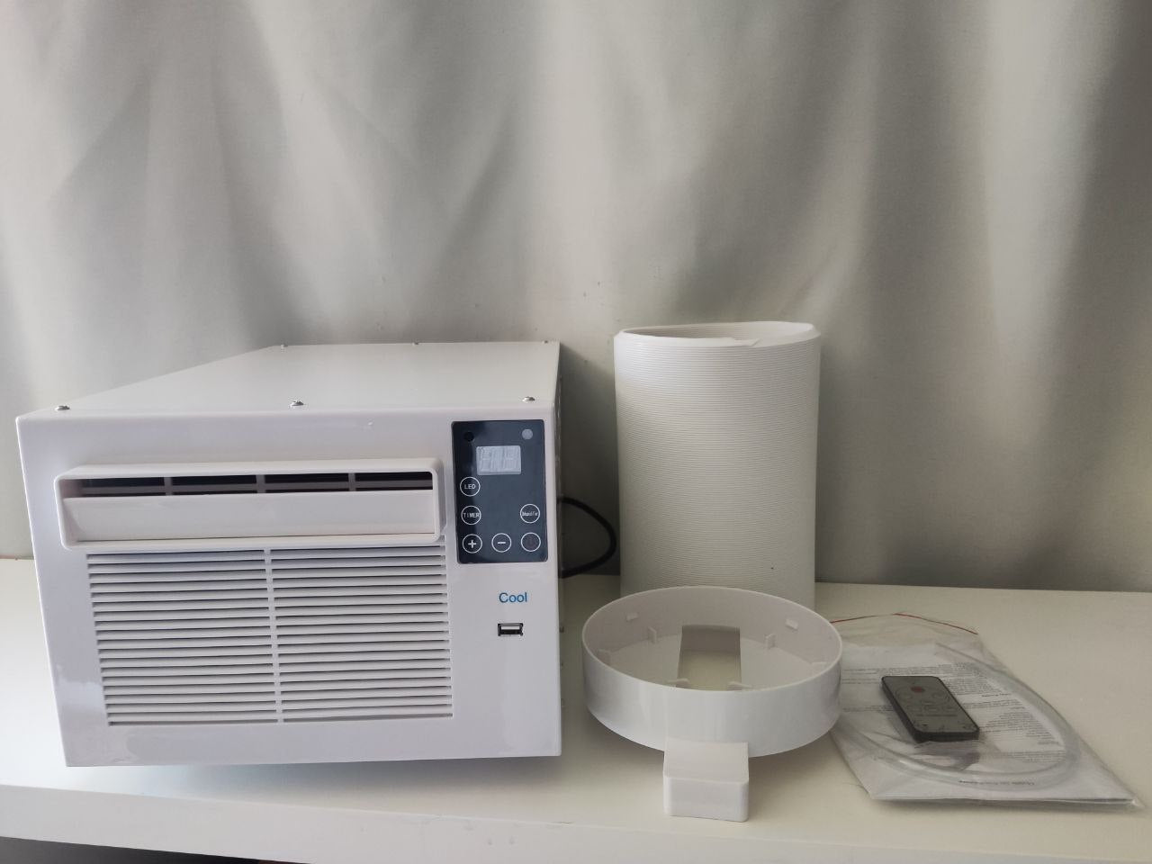 Φορητό μίνι κλιματιστικό 2700BTU/280W ή 3800btu/440W-Ιδανικό για μικρές καμπίνες,τρακτέρ,JCB,σκάφη