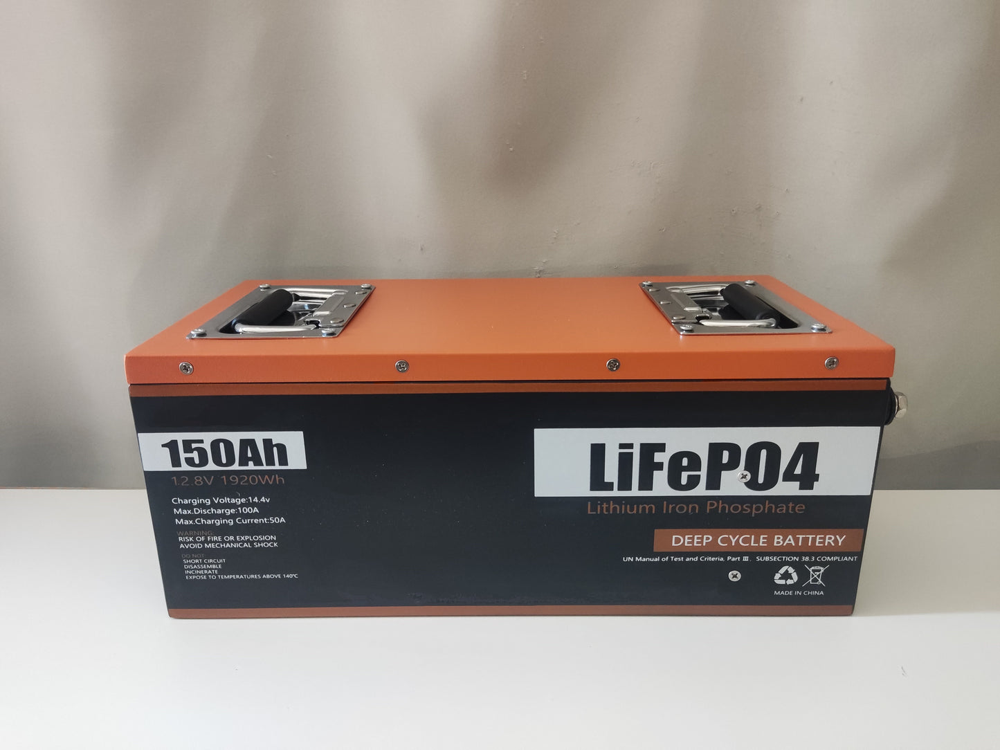 Μπαταρία λιθίου 12V 150Ah - 1920WH με 100Α BMS