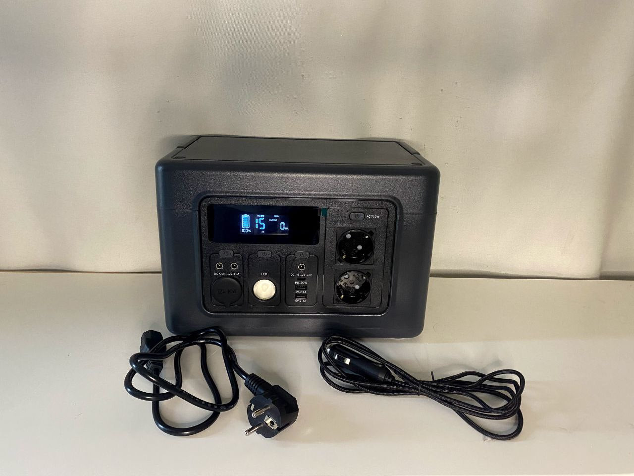 Power station / Σύστημα ενέργειας 614WH / 700W γεννήτρια μπαταρίας λιθίου LIFEPO4 φωτοβολταϊκών
