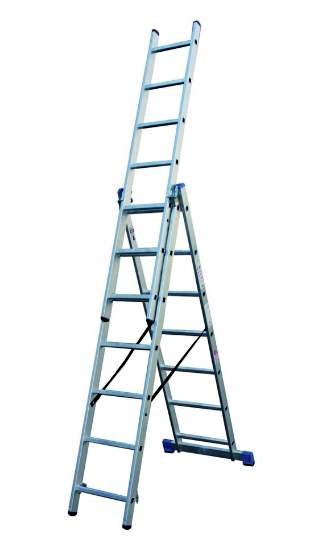 Σκάλα αλουμινίου πολυμορφική 3x7 4,13m - ladder aluminium